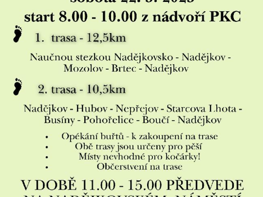 IV. ročník pochodu Nadějkovskem